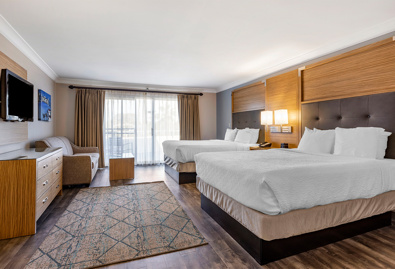 The Enci Double Queen - Room View 1